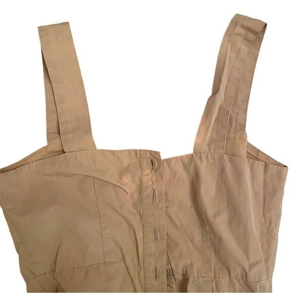 Madewell Cotton Ruffled Midi Dress Size 0 - Picture 5 of 7